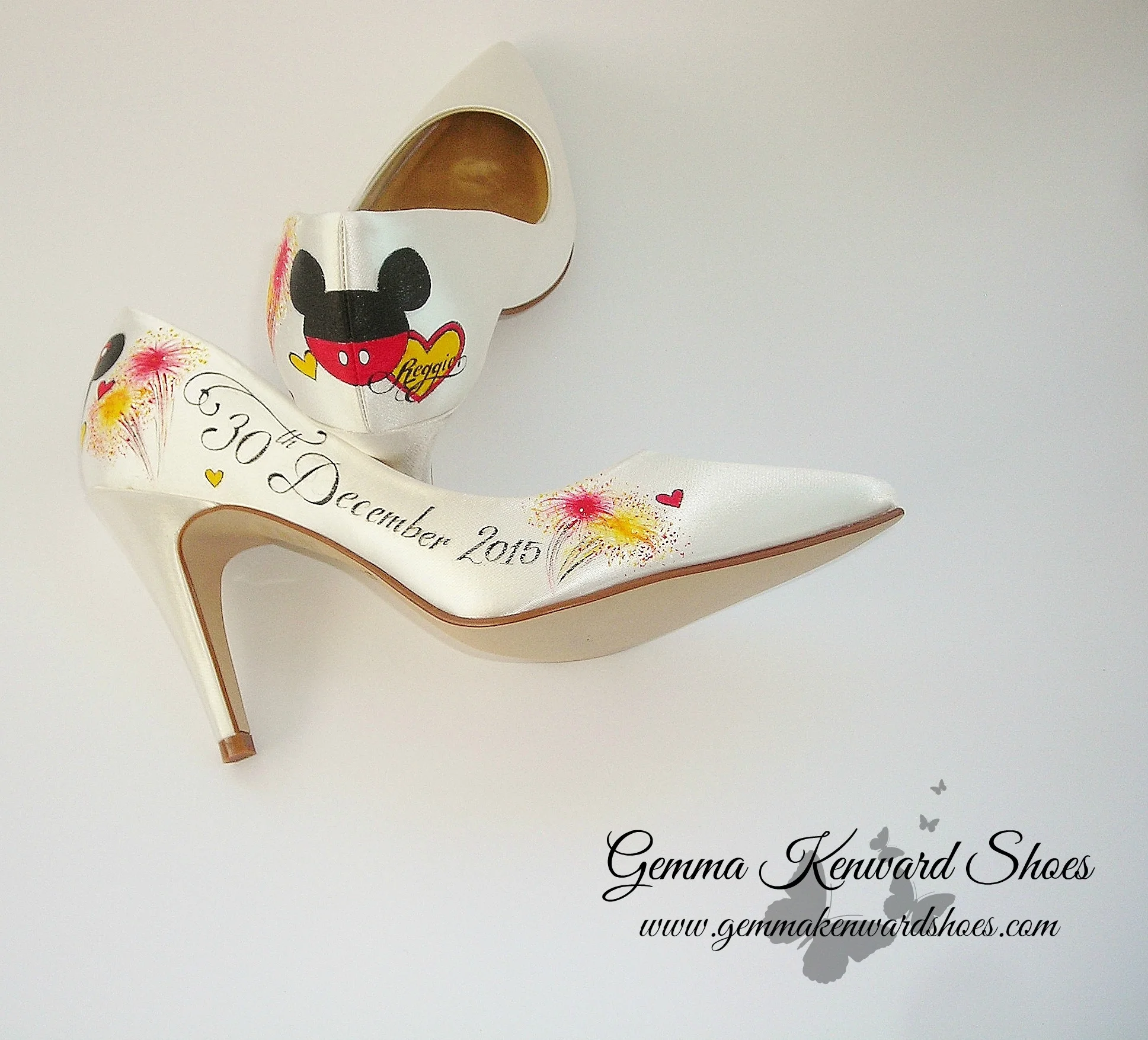 Calling all Disney Fans Check These Wedding Shoes Out